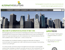 Tablet Screenshot of alternativesolutionsinc.com